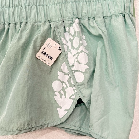 FP Movement The Way Home Turquoise Mint Shorts Size L, NWT - Picture 5 of 7